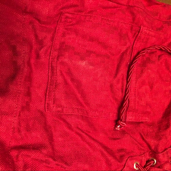 Lace up linen shorts - Picture 4 of 5